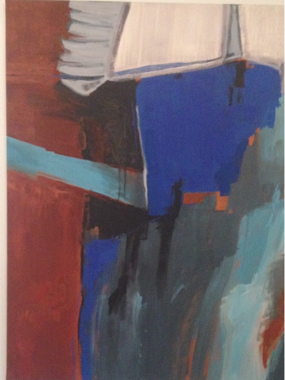 Abstrait T7, 89 × 116 cm